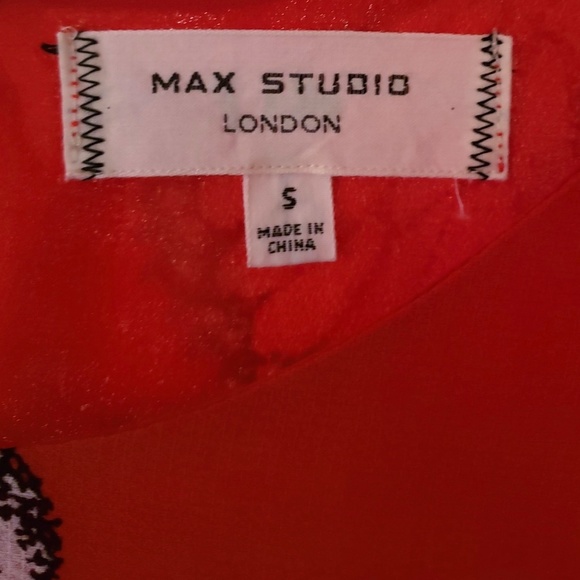 Max Studio Butterfly Dress - Picture 8 of 9